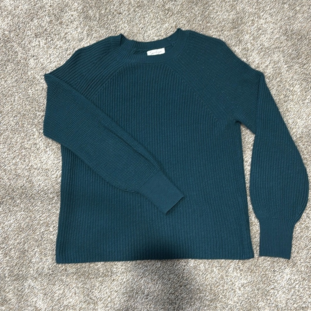 Jessica Simpson Teal Crew Neck Sweater